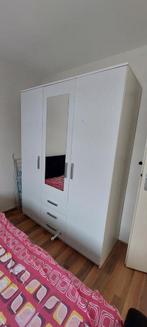 Ikea Pax kast met spiegeldeur, Huis en Inrichting, Kasten | Kledingkasten, Kunststof, Gebruikt, 200 cm of meer, 150 tot 200 cm