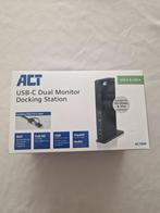 [Nieuw] ACT AC7049 USB-C Dual Monitor Docking Station, Ophalen, Nieuw