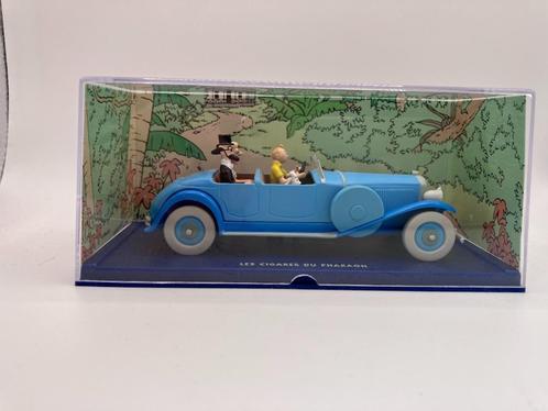 KUIFJE , AUTO “LINCOLN TORPEDO” UIT DE SIGAREN VAN DE FARAO, Hobby en Vrije tijd, Modelauto's | 1:43, Zo goed als nieuw, Auto