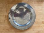 antiek verzilverd bord, Antiek en Kunst, Antiek | Goud en Zilver, Ophalen of Verzenden
