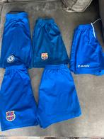 Sportbroekjes voetbalbroekjes blauw, Ophalen of Verzenden, Zo goed als nieuw, Meisje, Jas