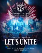 Tomorrowland Tickets Incredible Saturday Pass W2 x8 kaartjes, Drie personen of meer