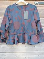 Donkerblauw peplum shirtje Zara maat S/36 nieuw, Ophalen of Verzenden, Nieuw, Maat 36 (S), Blauw