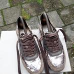 HOGAN sneakers, beige/gold mt 35,5 (fit 36/36,5), Beige, Ophalen of Verzenden, Sneakers of Gympen, Hogan