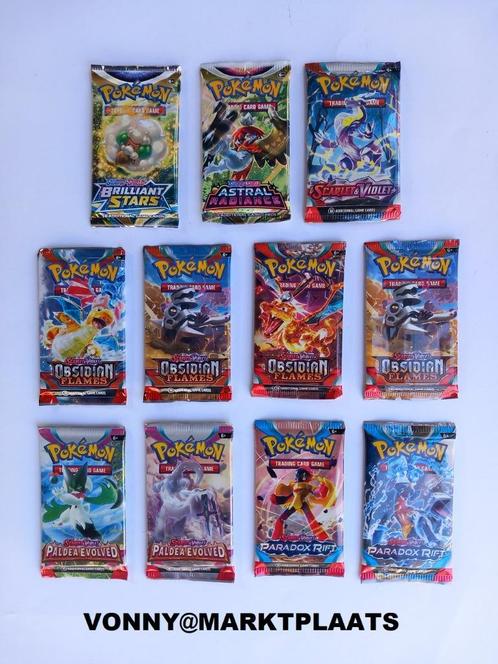 NIEUW & GESEALD : 11 pakjes Pokémon TCG Booster Packs, Hobby en Vrije tijd, Verzamelkaartspellen | Pokémon, Nieuw, Booster, Ophalen of Verzenden