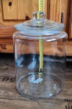 Glazen voorraadpot 5,7 liter, Ophalen of Verzenden, Nieuw, Glas, Pot, Bus of Blik