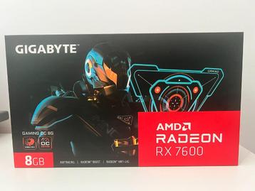 AMD Radeon RX 7600 Gigabyte Gaming OC (Nieuw) beschikbaar voor biedingen