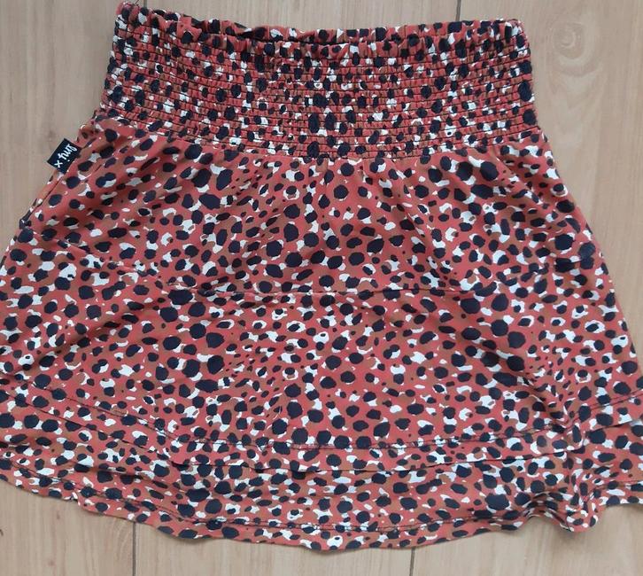 Juliëtte rokje 122/128 dierenprint laagjes, Kleding | Dames, Tops, Ophalen of Verzenden