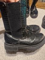 meisjes boots zwart croco print, Ophalen, Gebruikt, Meisje, H&M