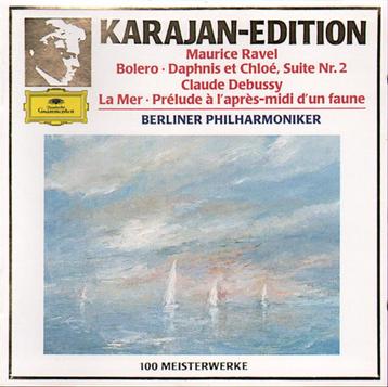 RAVEL Bolero CD VON KARAJAN 100 DG DEBUSSY La mer beschikbaar voor biedingen