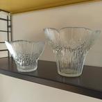 2x Lasisepat Finland vaasjes – Pertti Kallioinen design, Antiek en Kunst, Ophalen of Verzenden