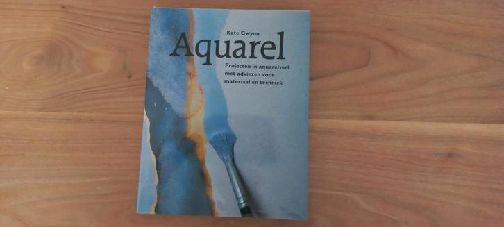 Aquarel - Kate Gwynn - Leer Aquarelleren, Boeken, Hobby en Vrije tijd, Zo goed als nieuw, Tekenen en Schilderen, Ophalen of Verzenden