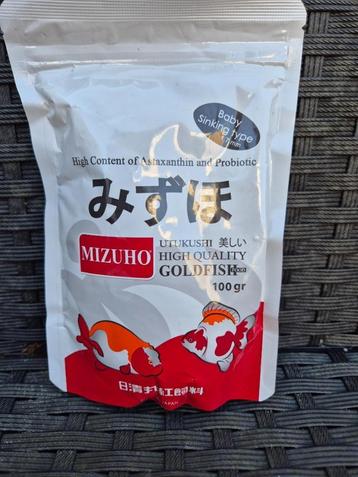 Mizuho goudvisvoer zinkend 100 gr beschikbaar voor biedingen