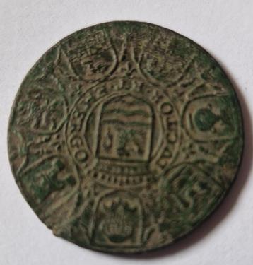 Uit inboedel: 4 rekenpenningen  1604/1612/1603/1604 incl ve beschikbaar voor biedingen