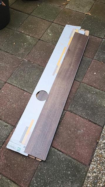 9 Nieuwe Klik PVC Vloerdelen - Talamanca Oak beschikbaar voor biedingen