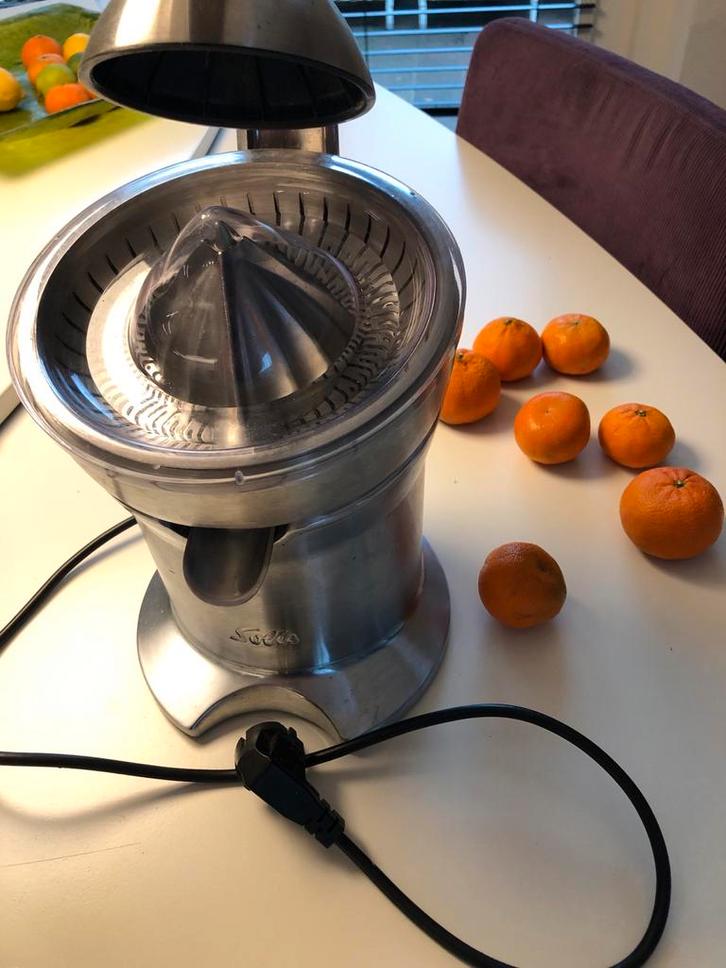 Solis Citruspers - Zo Goed Als Nieuw, Witgoed en Apparatuur, Juicers, Zo goed als nieuw, Citruspers, Elektrisch, Ophalen of Verzenden