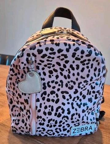 Kinderrugzak roze panterprint zwart Zebra meisjes beschikbaar voor biedingen