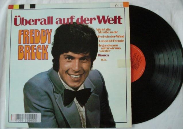 Freddy Breck - überall auf der Welt, Cd's en Dvd's, Vinyl | Overige Vinyl, Ophalen of Verzenden, Gebruikt, 12 inch