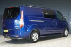 Ford Transit Custom 2.0 TDCI 170 PK L2H1 DUBBEL CABINE + 2 S, Auto's, Bestelauto's, Te koop, Geïmporteerd, 5 stoelen, Gebruikt