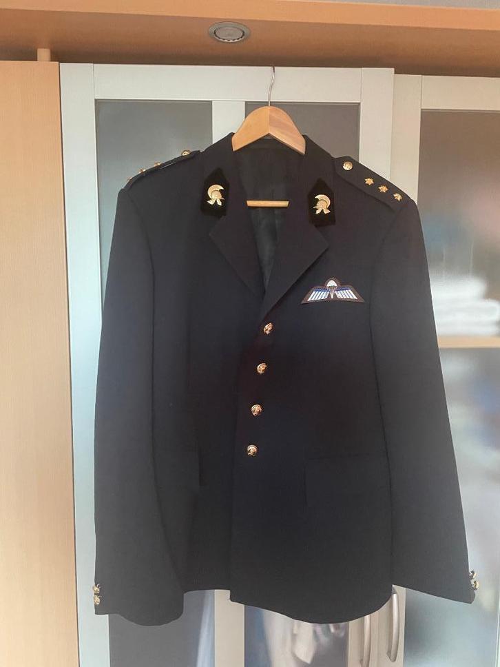 Gala Tenu jas kapitein Genie, Verzamelen, Militaria | Algemeen, Landmacht, Kleding of Schoenen, Nederland, Verzenden
