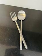 1990’s IKEA DATA Large Serving Spoon & Fork, Ophalen of Verzenden, Zo goed als nieuw, Rvs of Chroom, Bestekset