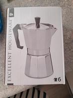 Nieuwe Espressomaker - Excellent Houseware - 6 Kopjes, Ophalen, Nieuw