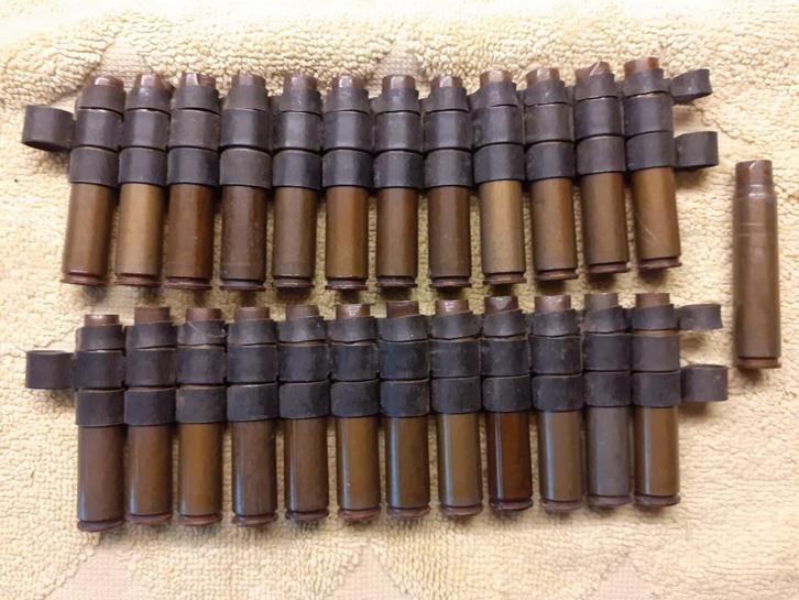 Hulzen band 8x57 (ONKLAAR) €10,-, Verzamelen, Militaria | Algemeen, Landmacht, Hulzen of Bodemvondsten, Duitsland, Ophalen of Verzenden