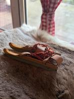 Vintage Houten Kinderschaatsen, Ophalen of Verzenden