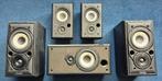 Mission speakerset, Gebruikt, 60 tot 120 watt, Front, Rear of Stereo speakers, Ophalen