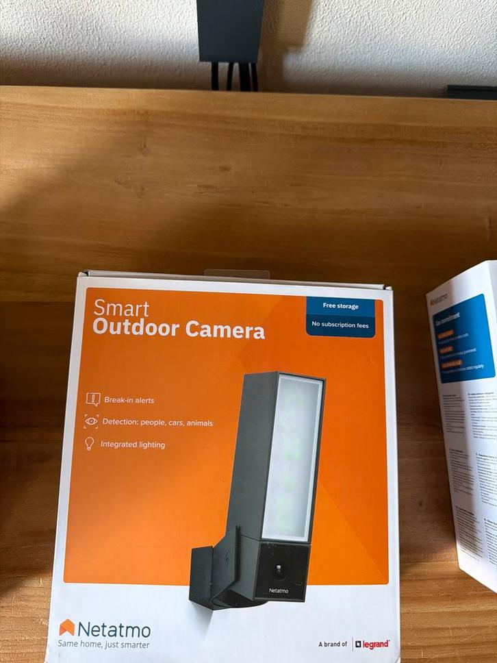 Netatmo Presence smart outdoor camera No 1, Audio, Tv en Foto, Videobewaking, Zo goed als nieuw, Buitencamera, Ophalen of Verzenden