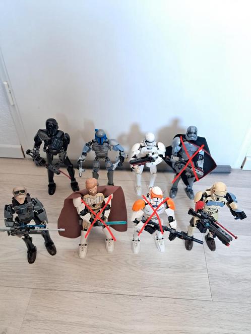 diverse lego star wars buildable figures € 7.50 per stuk, Kinderen en Baby's, Speelgoed | Duplo en Lego, Zo goed als nieuw, Ophalen of Verzenden