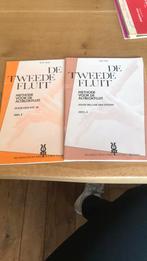 Muziekboeken de tweede fluit. Deel 2&3. Willem van Doorn, Muziek en Instrumenten, Bladmuziek, Les of Cursus, Gebruikt, Ophalen of Verzenden