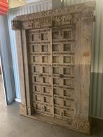Antieke Indiase Poort – Sfeervol, Massief Hout, Handgesneden, Ophalen