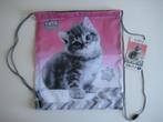 Roze gymtas met schattig poesje erop NIEUW!, Ophalen of Verzenden, Nieuw, Starpak