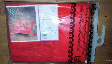Borduurpakket Oud rood Groot Tafelkleed Kerst - Nieuw beschikbaar voor biedingen