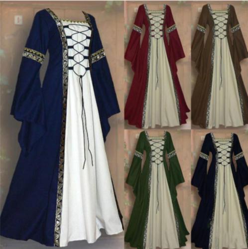 Middeleeuws gewaad (victoriaanse gothic jurk dames), Kleding | Dames, Carnavalskleding en Feestkleding, Nieuw, Kleding, Historisch