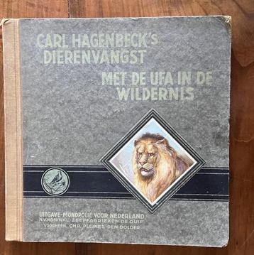 Carl Hagenbecks dierenvangst, plaatjesalbum beschikbaar voor biedingen