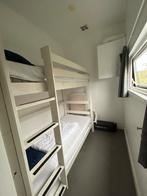 Ikea Stapelbed incl. Matrassen - Terschelling, Huis en Inrichting, Ophalen, 90 cm, Wit, Tweepersoons