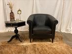 Uitverkoop! Chesterfield club Chair zwart, Ophalen of Verzenden, 75 tot 100 cm