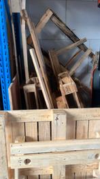 Brandhout / pallets gratis AFHALEN, Doe-het-zelf en Verbouw, Hout en Planken, Ophalen
