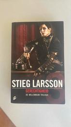Stieg Larsson - Gerechtigheid, Ophalen of Verzenden, Zo goed als nieuw, Nederland, Stieg Larsson