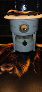 In bijna nieuwstaat! 1 pits crème petroleumstel van  Haller, Antiek en Kunst, Ophalen of Verzenden