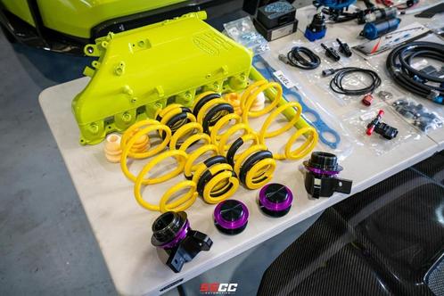 KW schroefveren set verlaging BMW G82 M4 Competition xDrive, Auto diversen, Tuning en Styling, Ophalen of Verzenden