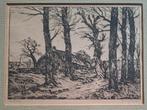H. Weegewijs - Oud Laren Ets 1912, Antiek en Kunst, Kunst | Etsen en Gravures, Ophalen of Verzenden