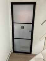 Cando indistrule deur zwart staal look hout 83x201,5 NIEUW, Doe-het-zelf en Verbouw, Deuren en Horren, Ophalen, 80 tot 100 cm
