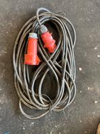 Krachtstroomkabel - 380v 5 polig, Ophalen of Verzenden, Gebruikt, Kabel of Snoer