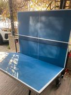 Tafeltennistafel, Sport en Fitness, Tafeltennis, Ophalen, Gebruikt, Tafel Outdoor, Inklapbaar