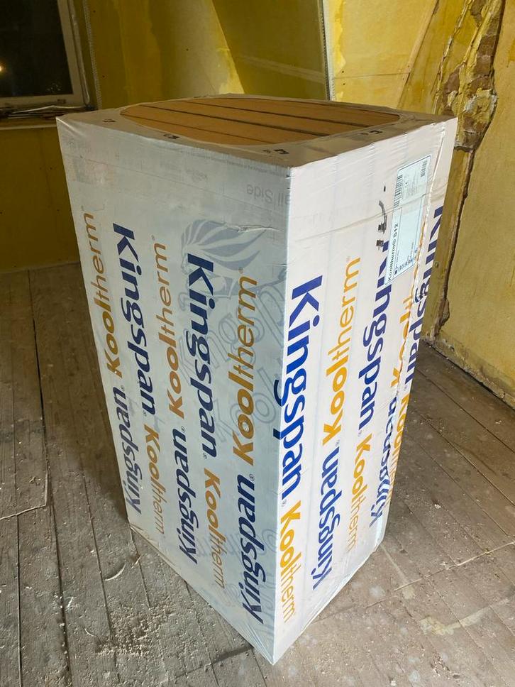 Kingspan Kooltherm Resol isolatie - diverse maten, Doe-het-zelf en Verbouw, Isolatie en Afdichting, Zo goed als nieuw, Vloerisolatie