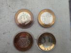 4 munten Vaticaan zie foto's, Ophalen of Verzenden, Overige landen, Setje