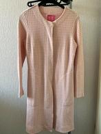 Kyra Roze Jas Pied de Poule - Maat S, Kleding | Dames, Jurken, Ophalen of Verzenden, Zo goed als nieuw, Maat 36 (S), Onder de knie